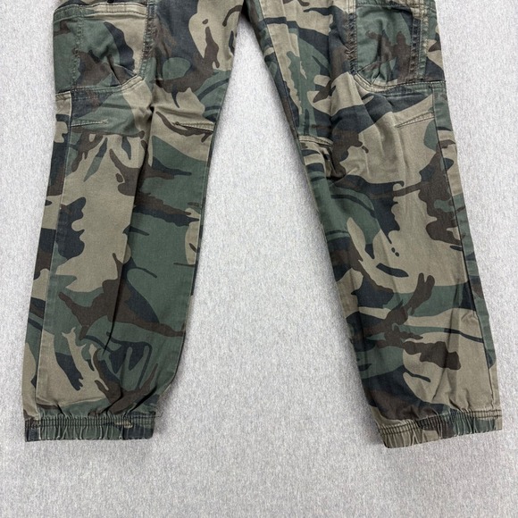 Wrangler Jogger Boys 14 Gamer Camo Cargo Pants Drawstring Waist Elastic Cuffs - Picture 3 of 12